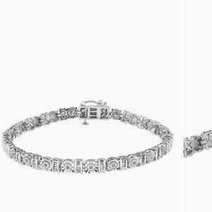 EFFY Sterling Silver Diamond Bracelet - 0.22 ctw